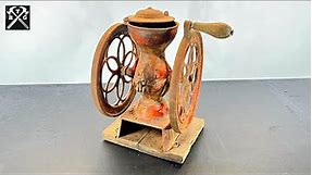 Antique Coffee Grinder Restoration