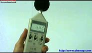 Digital Sound level Meter TES 1351 at Obsnap Instruments