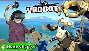 PC Virtual Reality Giant Robot Attacks City HobbyPigTV