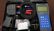 PORTABLE ULTRASONIC FLOW METER USF-100 REVIEW