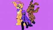 Toony William Afton Models - Download Free 3D model by Puppiii