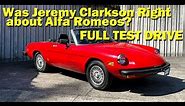 1978 Alfa Romeo Spider Full Test Drive Review [Collector Car Guru Seat of The Pants Videos]