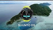 Suunto D5 – An easy-to-use dive computer that fits your style