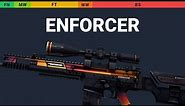 SCAR-20 Enforcer - Skin Float And Wear Preview