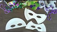 How to Make a Mardi Gras Mask