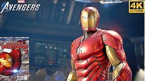 Prime Armor Iron Man Skin Gameplay - Marvel's Avengers Game (4K 60FPS)