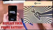Samsung Galaxy S10e battery replacement using IFIXIT kit