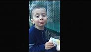 Kid drops his ice cream and loses his sh*t, Then turns on his mom