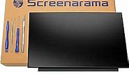SCREENARAMA New Screen Replacement for HP 14-DQ0004DX 287A9UA, HD 1366x768, Matte, LCD LED Display with Tools