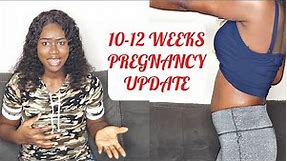 10-12 WEEKS PREGNANCY UPDATE | SYMPTOMS & BUMP SHOT| 12 WEEKS PREGNANCY BELLY SHOT | FIRST TRIMESTER