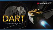 DART's Impact with Asteroid Dimorphos (Official NASA Broadcast)