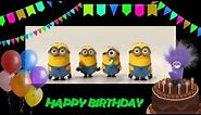 Happy Birthday to you! Minions Birthday song.