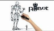 How to Draw a COOL ROBOT 🤖 Step by step drawing