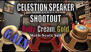 Celestion Alnico Speaker Shootout: Ruby, Cream, and Gold - GAIN - Magnatone Super 15 With Scott Sill