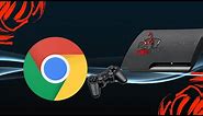 ￼ installer Google Chrome sur PS3 jailbreak￼ 4.89