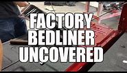 2016 Ford F150 Factory Bedliner Removal and Replacement with Line X