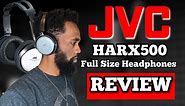JVC HARX500 Full-Size Headphones (Silver) Review.MP4