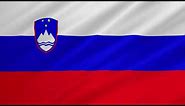 Flag of Slovenia Waving [ FREE USE]
