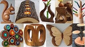 Handmade Wooden Decorative Pieces Ideas /Woodworking projects ideas /scrap wood project ideas/crafts