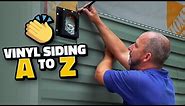 How to Install Vinyl Siding from A to Z