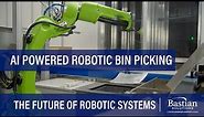 AI Powered Robotic Bin Picking for Order Fulfillment