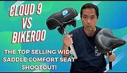 Best Oversized E-bike Seat Comparison Cloud9 vs Bikeroo! Two top selling comfort seats side by side