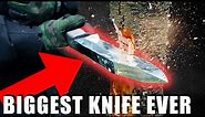 Thickest Knife to ever exist!! A Blade for Giants and.. still good!?