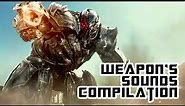 TRANSFORMERS - WEAPON'S SOUNDS COMPILATION