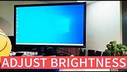 How to Adjust Dell Monitor Brightness | E2417H
