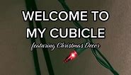 Festive Christmas Cubicle Decoration Ideas