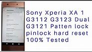 How To Hard Reset Sony (G3112 G3123 G3121)Sony Xperia Pattern Lock Remove/Reset All Model