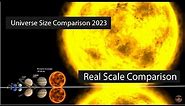Universe Size Comparison 2023 | 3D Animation Comparison | Real Scale Comparison | Data Chart