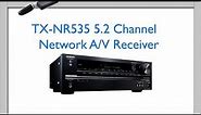 ONKYO - TX-NR535 Network A/V Receiver