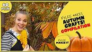 Autumn Crafts for Kids | Discover the Fall Season and Make Fun Art with Leaves and Pumpkins