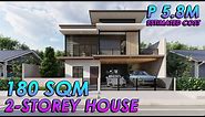 2 STOREY 3 BEDROOM MODERN PINOY HOUSE (180 SQM) | ALG DESIGNS #28
