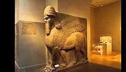 02 Ancient Near East 09 Assyrian art Human headed winged lion and bull Lamassu