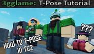 [TC2] How To T-Pose/A-Pose/Civilian Pose