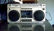 Sharp GF-4747 Radio Cassette Boombox 80's