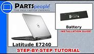 Dell Latitude E7240 Battery How-To Video Tutorial