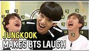 Jungkook Making BTS Laugh HAHAHA!!!