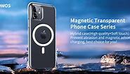 iPhone 11 transparent magnetic case display