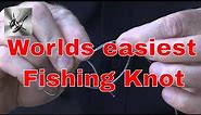 How to tie the Worlds easiest fishing knot | The Hook and The Cook
