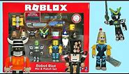 Roblox Toys, Robot Riot Set & Code Item, Series 3, Unboxing & Toy Review,