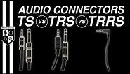 TS vs TRS vs TRRS AUDIO CABLES: What's the Difference?