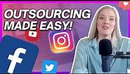 Outsourcing Social Media Marketing 101 [Complete Guide to Outsourcing for Beginners]