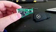 DIY How To Take Apart Mercedes Benz Key Fob Chip, Battery, and Casing Non-Destructive Method