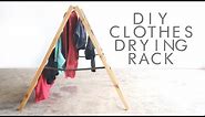 DIY Foldable Clothes Drying Rack | Modern Builds | EP. 36