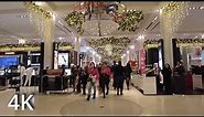 Macy's mall waking tour | Virtual Shopping Tour | Christmas 2023 | 4K