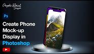 Create Phone Mockup Display in Photoshop