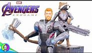 "THOR & ROCKET RACCOON" Avengers Endgame 2-Pack Figure Review | Hasbro Basic